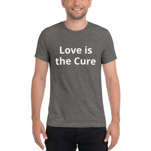 "Love is the Cure" Men's Colored T-Shirt