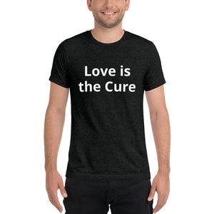 "Love is the Cure" Men's Colored T-Shirt